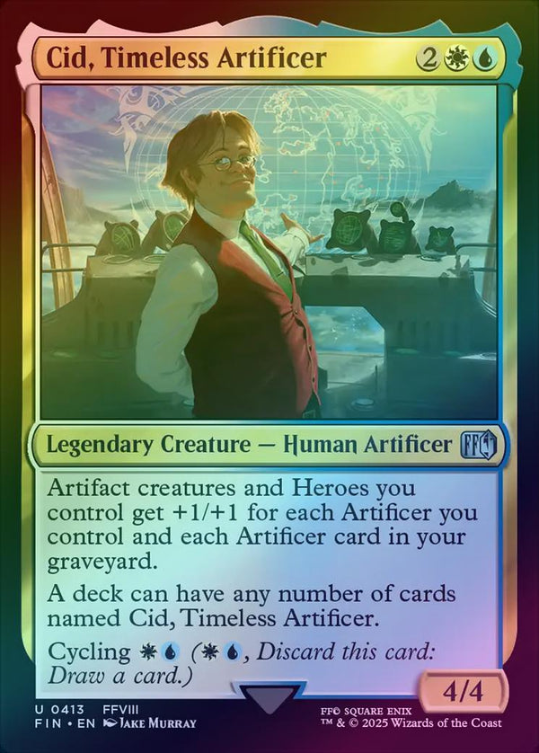 Cid, Timeless Artificer (413) (Foil) (FIN)