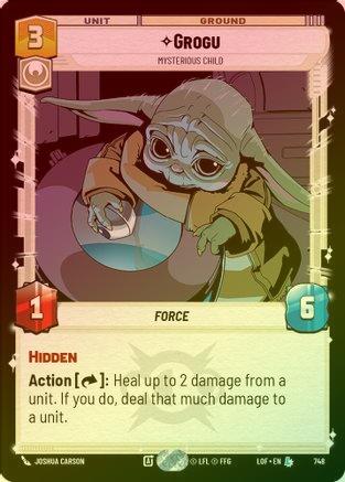 Grogu - Mysterious Child - 748 - Legendary (Foil)