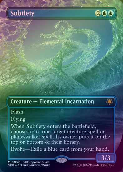 401 Games Canada - Subtlety (Textured Foil) (SPG) 401 Games Canada - Subtlety (Textured Foil) (SPG)