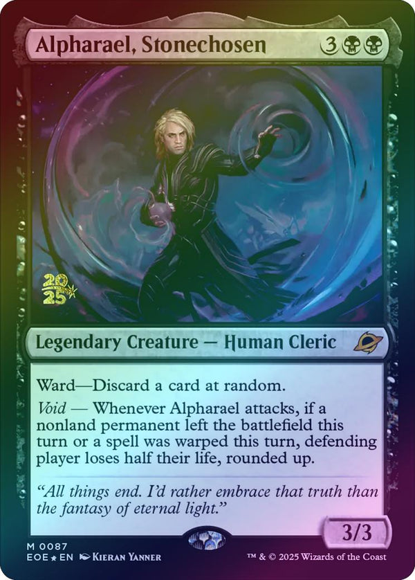 Alpharael, Stonechosen - Prerelease Promo (Foil) (PEOE)