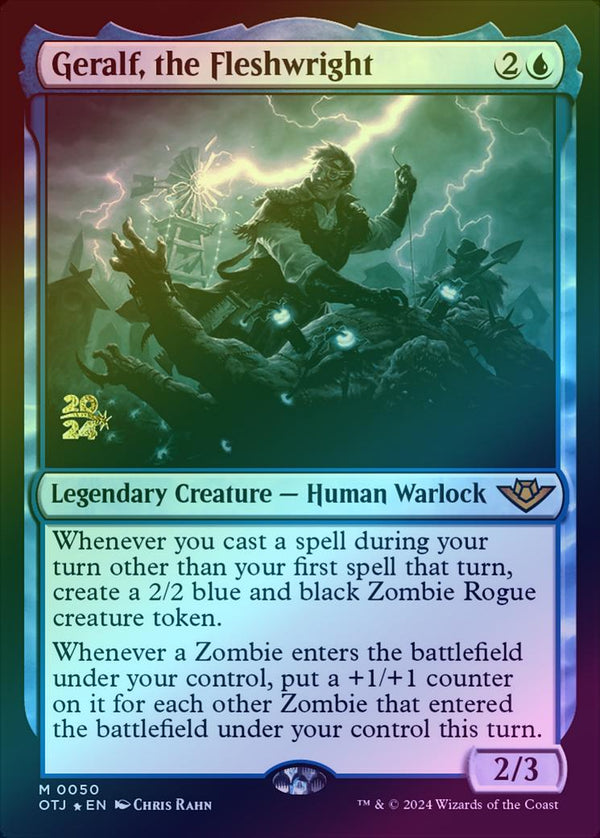 Geralf, the Fleshwright - Prerelease Promo (Foil) (POTJ)
