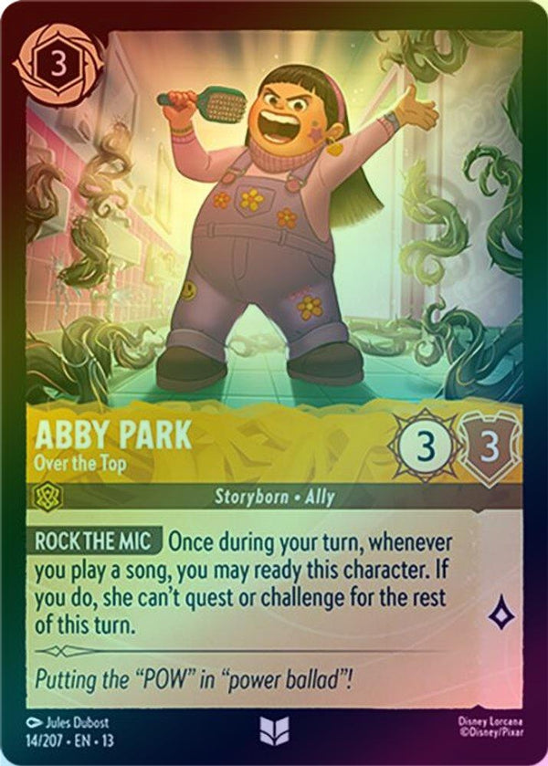 Abby Park (Over the Top) - 14/207 - Uncommon (Foil)