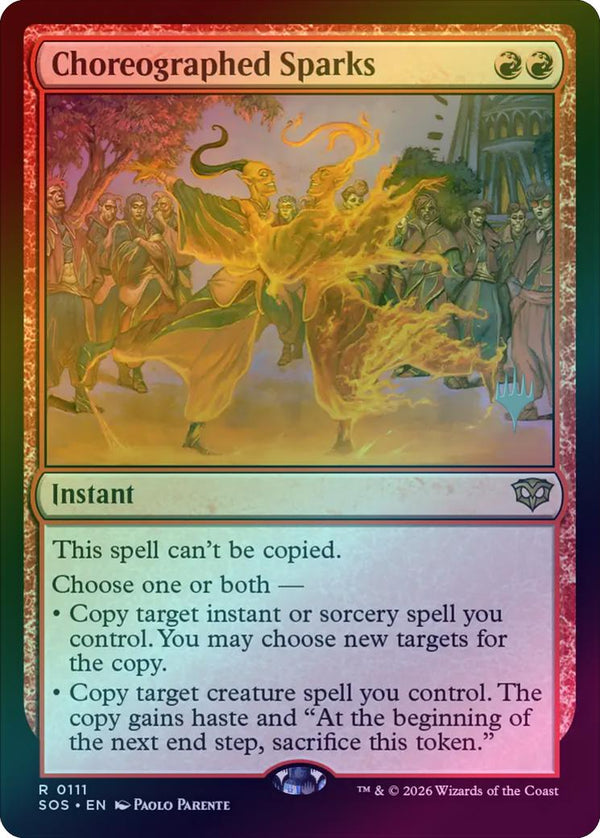 Choreographed Sparks - Promo Pack (Foil) (PSOS)