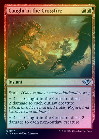 Caught in the Crossfire (Foil) (OTJ)