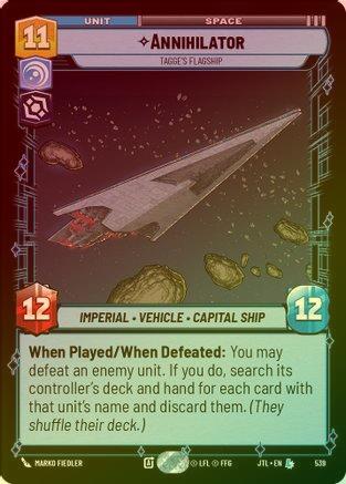 Annihilator - Tagge's Flagship - 539 - Legendary (Foil)
