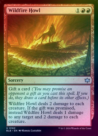 Wildfire Howl (Foil) (BLB)