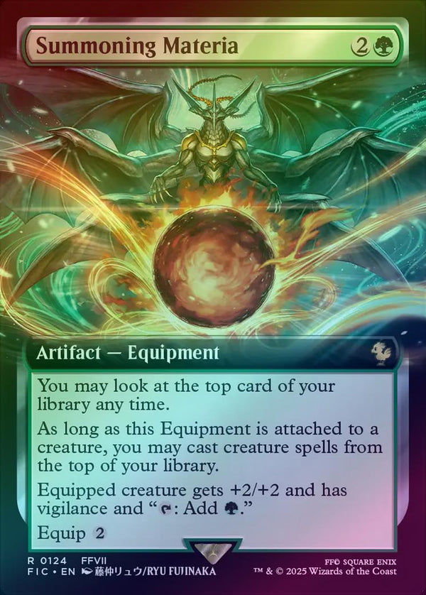 Summoning Materia - Extended Art (Foil) (FIC)
