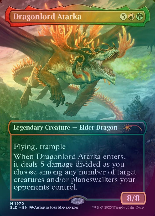 Dragonlord Atarka - They Grow Up So Fast (Rainbow Foil) (SLD)