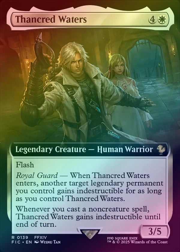 Thancred Waters - Extended Art (Foil) (FIC)
