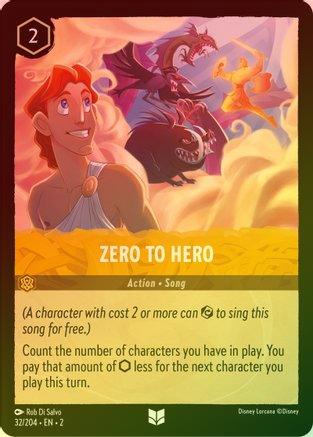 Zero To Hero - 32/204 - Uncommon (Foil)