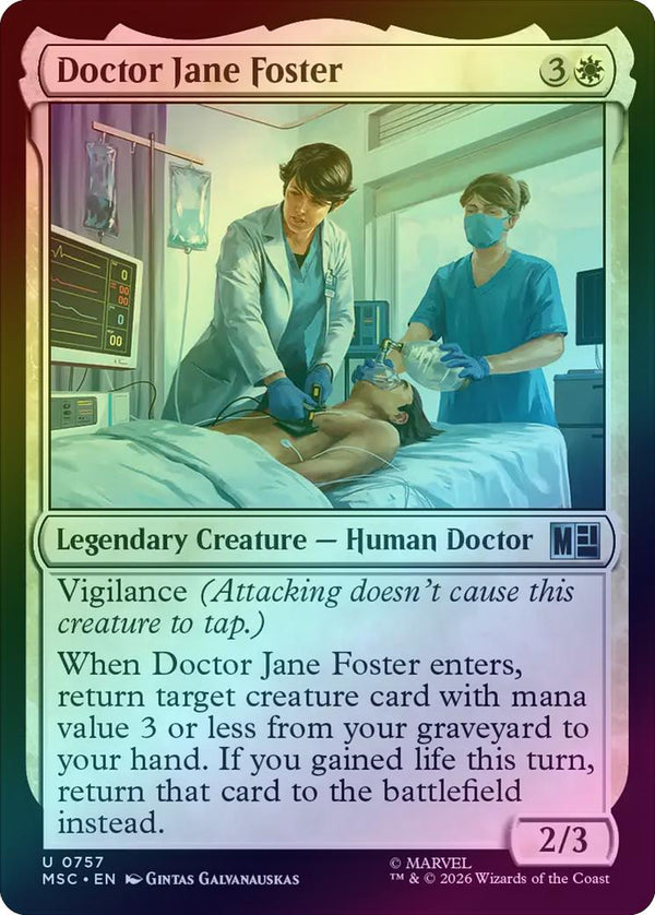 Doctor Jane Foster (Foil) (MSC)