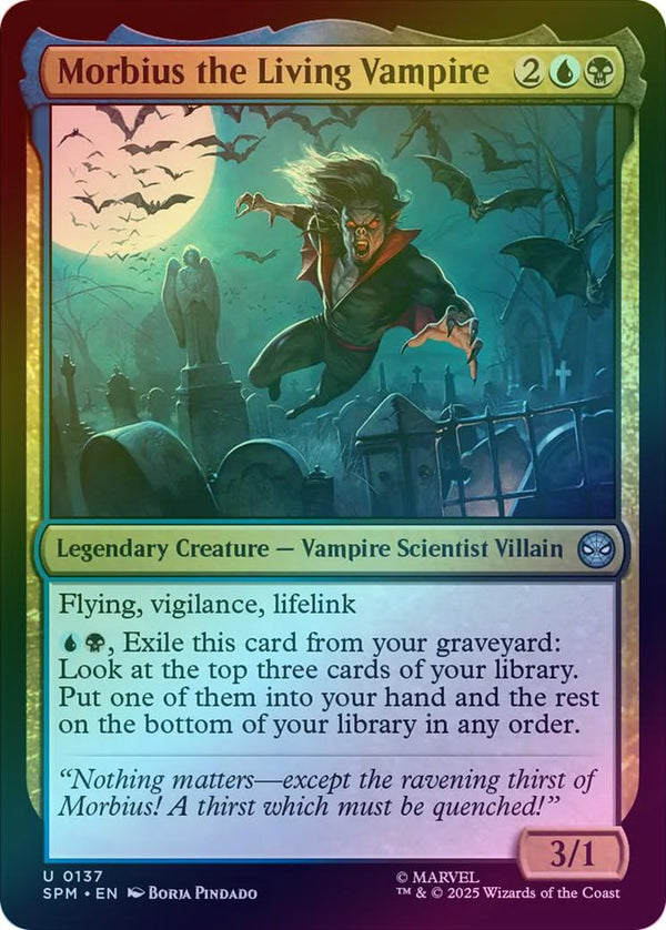 Morbius the Living Vampire (Foil) (SPM)