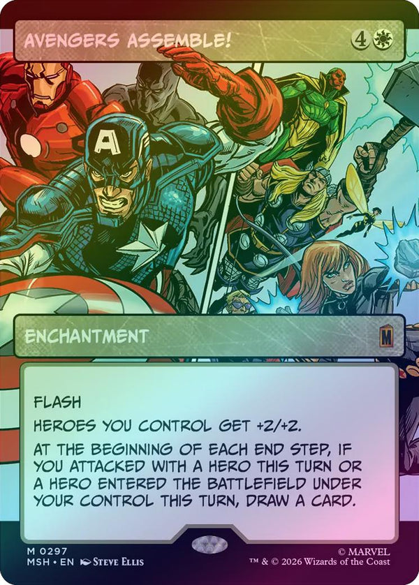 Avengers Assemble! - Panel Showcase (Foil) (MSH) (Pre-Order)