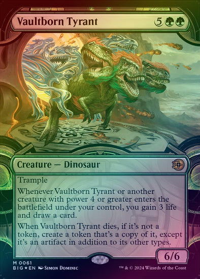 Vaultborn Tyrant - Showcase (Raised Foil) (BIG)