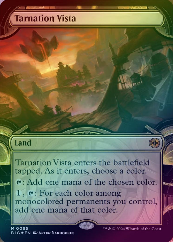 Tarnation Vista - Showcase (Raised Foil) (BIG)