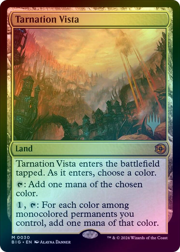 Tarnation Vista - Promo Pack (Foil) (PBIG)