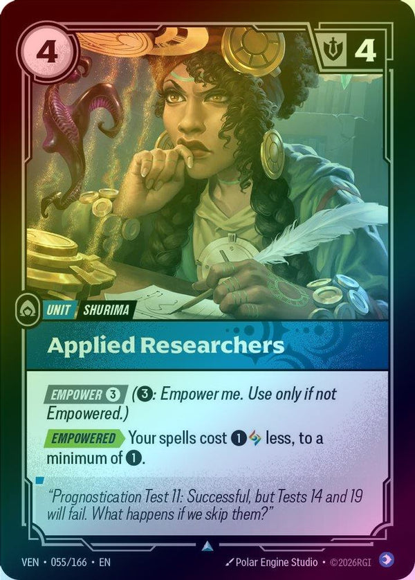 Applied Researchers - 055/166 - Uncommon (Foil)