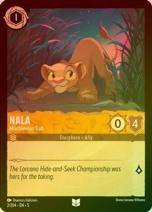 Nala (Mischievous Cub) - 2/204 - Uncommon (Foil)