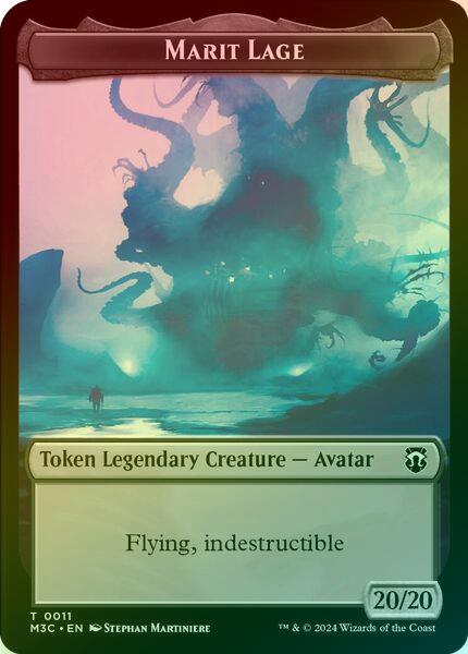 Marit Lage // Sand Warrior Token (Ripple Foil) (TM3C)