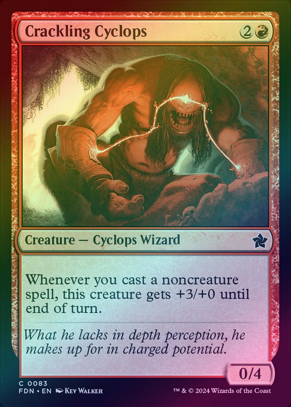 Crackling Cyclops (Foil) (FDN)