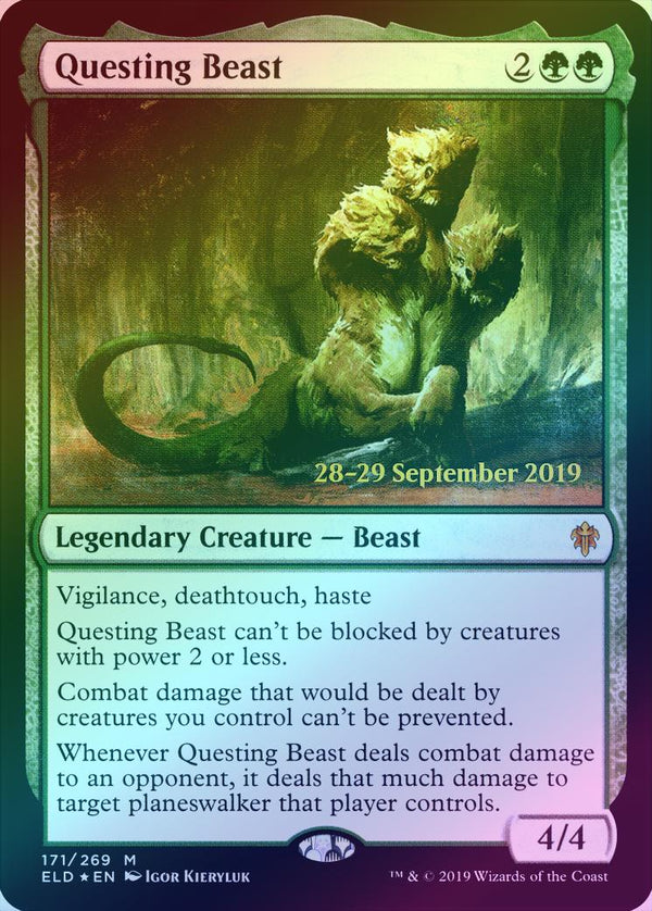Questing Beast - Prerelease Promo (Foil) (PELD)