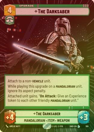 The Darksaber (Hyperspace) - 395 - Legendary (Foil)