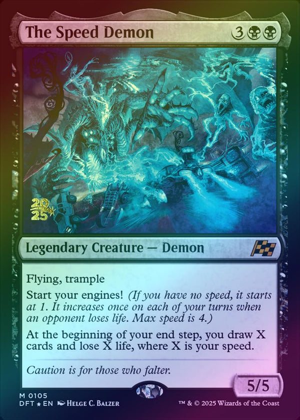 The Speed Demon - Prerelease Promo (Foil) (PDFT)