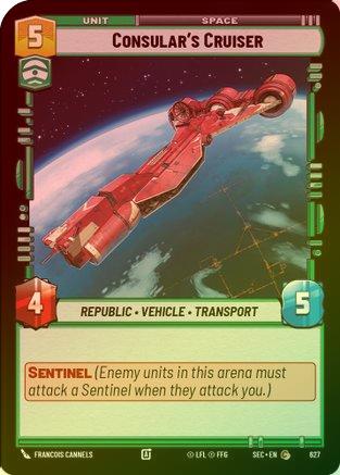 Consular's Cruiser (Foil) - 627 - Common (Foil)