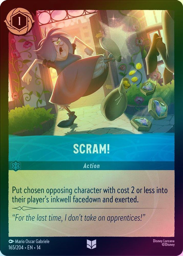 Scram! - 165/204 - Uncommon (Foil)
