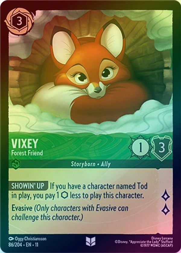 Vixey (Forest Friend) - 86/204 - Uncommon (Foil)