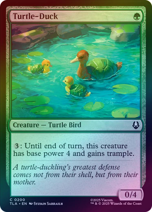 Turtle-Duck (Foil) (TLA)