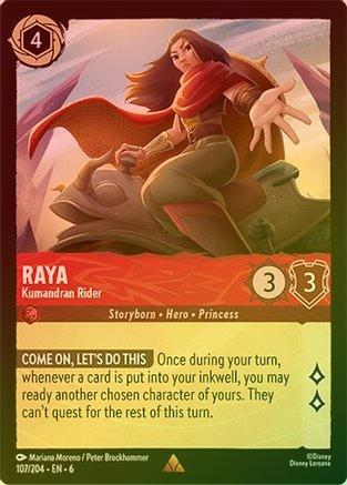 Raya (Kumandran Rider) - 107/204 - Rare (Foil)