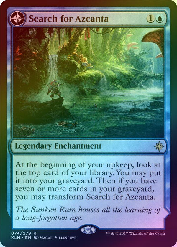 Search for Azcanta // Azcanta, the Sunken Ruin (Foil) (XLN)