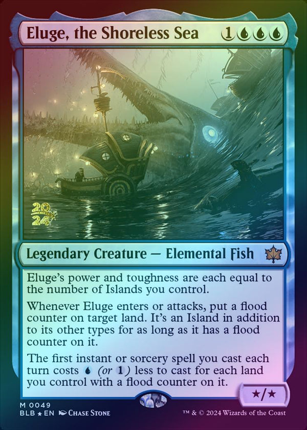 Eluge, the Shoreless Sea - Prerelease Promo (Foil) (PBLB)