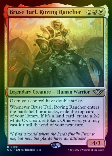 Bruse Tarl, Roving Rancher - Promo Pack (Foil) (POTJ)