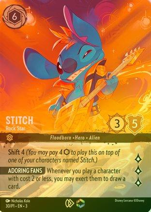 Stitch (Rock Star) - 30 - Promo (Foil)