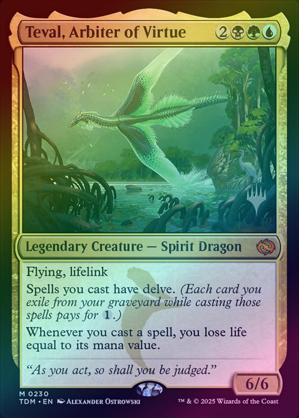 Teval, Arbiter of Virtue - Promo Pack (Foil) (PTDM)