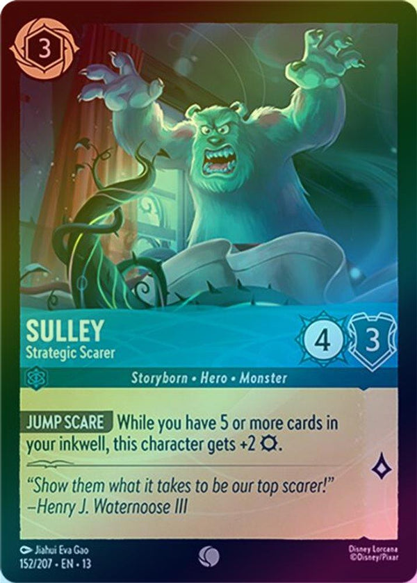 Sulley (Strategic Scarer) - 152/207 - Common (Foil)