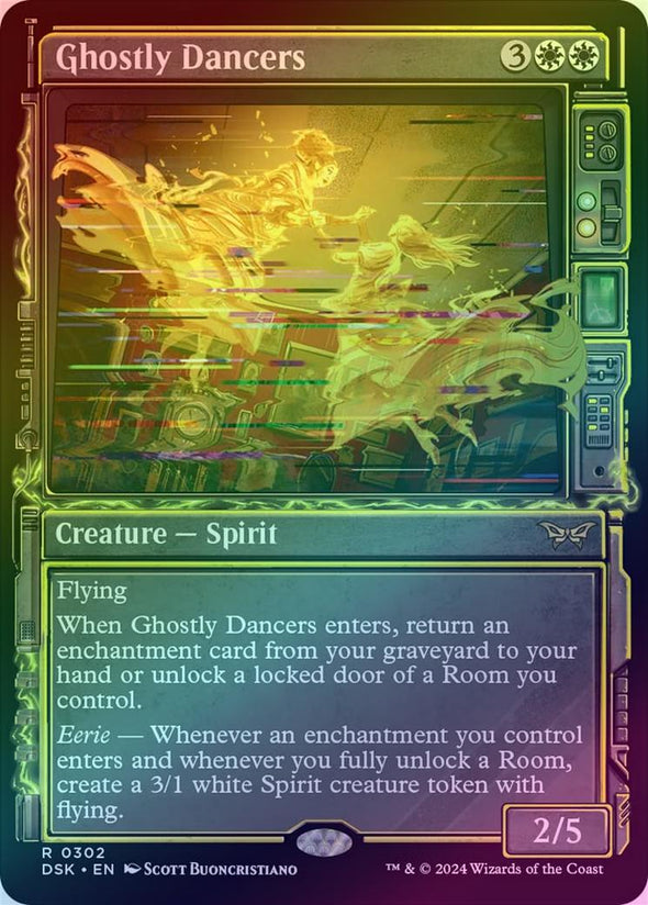 Ghostly Dancers - Paranormal Showcase (Foil) (DSK)