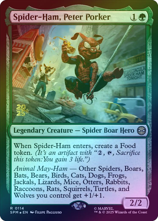 Spider-Ham, Peter Porker - Prerelease Promo (Foil) (PSPM)