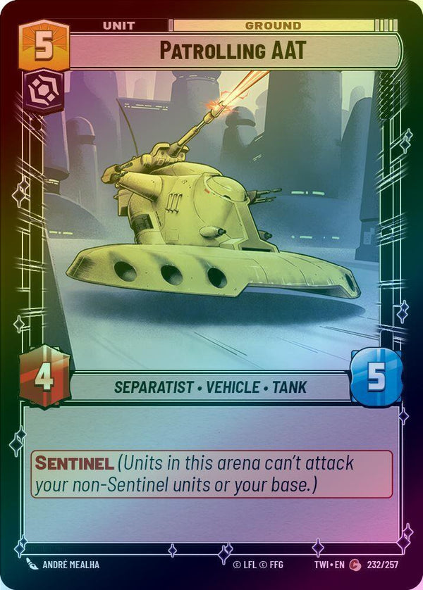 Patrolling AAT - 232/257 - Common (Foil)