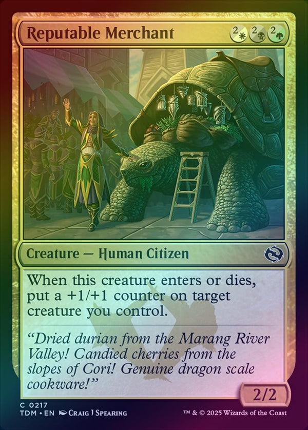 Reputable Merchant (Foil) (TDM)