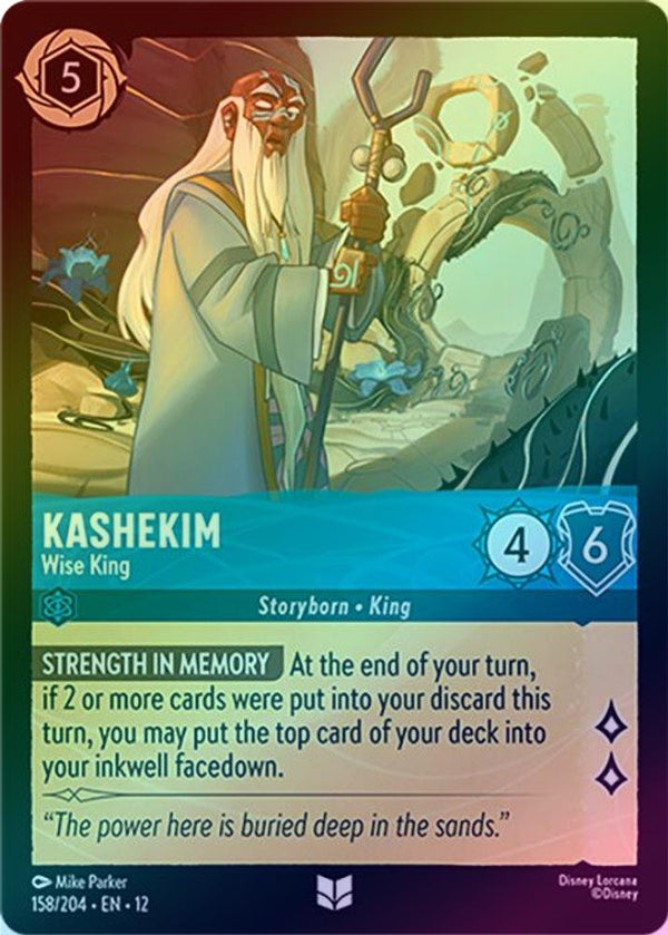 Kashekim (Wise King) - 158/204 - Uncommon (Foil)