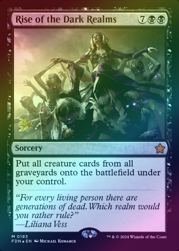 Rise of the Dark Realms - Prerelease Promo (Foil) (PFDN)