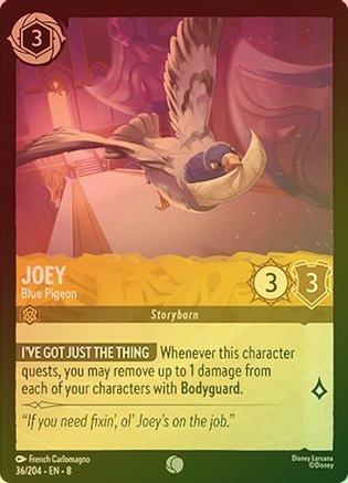 Joey (Blue Pigeon) - 36/204 - Common (Foil)