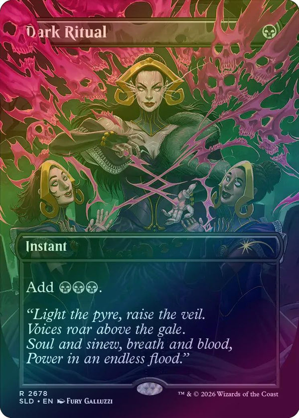 Dark Ritual - Their Magic is Limitless (Foil) (SLD)