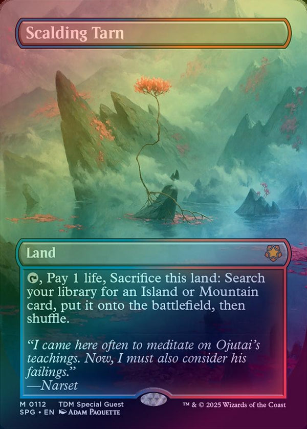 Scalding Tarn - Borderless (Foil) (SPG)