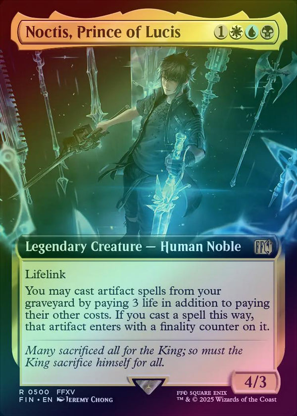 Noctis, Prince of Lucis - Extended Art (Foil) (FIN)