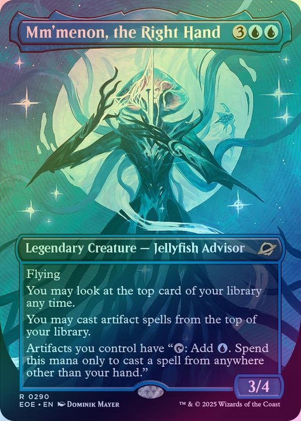 Mm'menon, the Right Hand - Triumphant Showcase (Foil) (EOE)