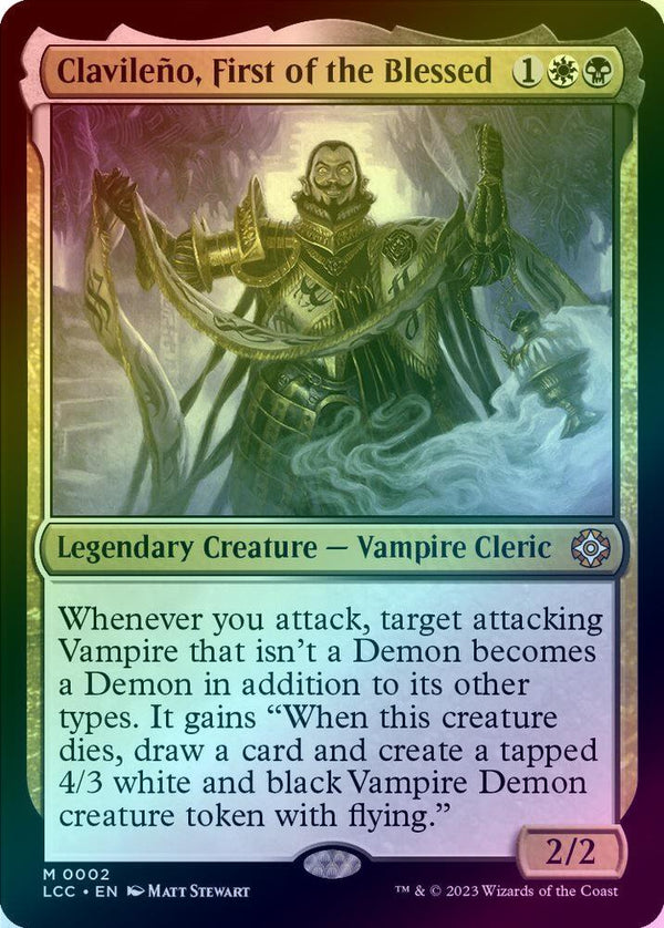 Clavileño, First of the Blessed (Foil) (LCC)